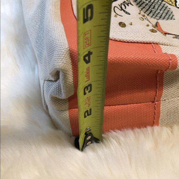 Vintage Rare COACH Beach Umbrella BAG Canvas Tote - Picture 10 of 16